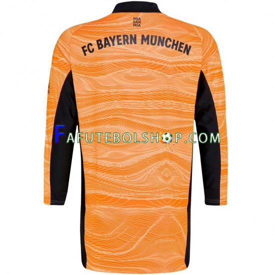 Camisa Goleiro 1 Bayern de Munique 2021-2022 manga longa ,Masculino