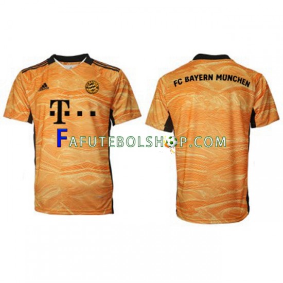 Camisa Goleiro 1 Bayern de Munique 2021-2022 manga curta ,Masculino