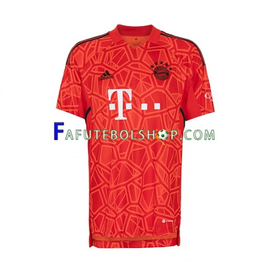 Camisa Goleiro 3 Bayern de Munique 2022-2023 manga curta ,Masculino