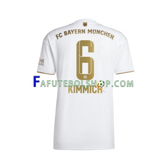 Camisa 2 Bayern de Munique Joshua Kimmich 6 2022-2023 manga curta ,Masculino