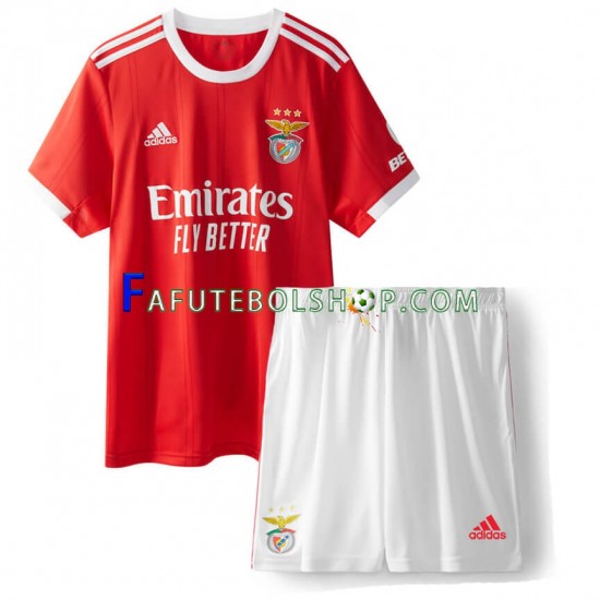 Camisa 1 Benfica 2022-2023 manga curta ,infantil