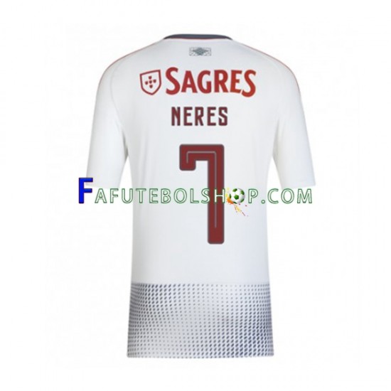 Camisa 3 Benfica David Neres 7 2022-2023 manga curta ,Masculino