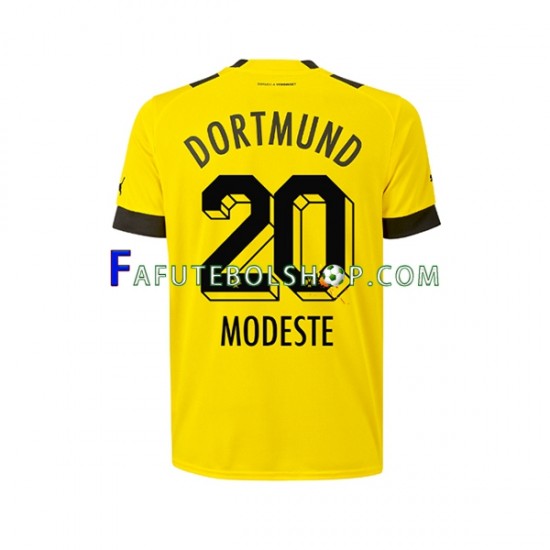 Camisa 1 Borussia Dortmund Anthony Modeste 20 2022-2023 manga curta ,Masculino