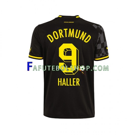 Camisa 2 Borussia Dortmund Sebastien Haller 9 2022-2023 manga curta ,Masculino