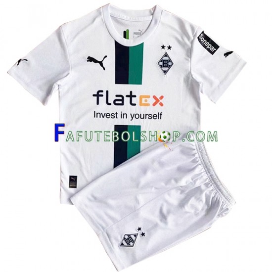 Camisa 1 Borussia Monchengladbach 2022-2023 manga curta ,infantil