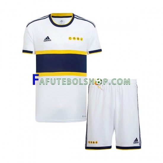 Camisa 2 CA Boca Juniors 2022-2023 manga curta ,infantil