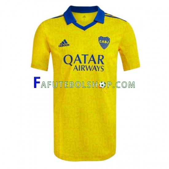 Camisa 3 CA Boca Juniors 2022 manga curta ,Masculino