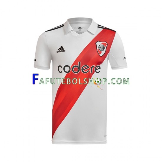 Camisa 1 CA River Plate 2022-2023 manga curta ,Masculino