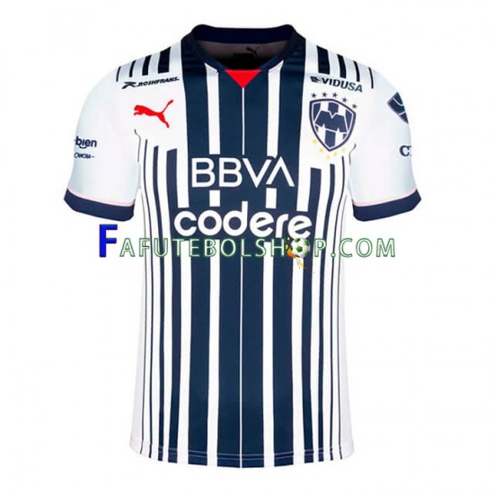 Camisa 1 CF Monterrey 2022-2023 manga curta ,Masculino