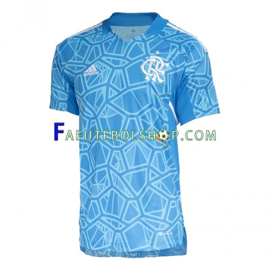 Camisa Goleiro 1 CR Flamengo CR 2022-2023 manga curta ,Masculino