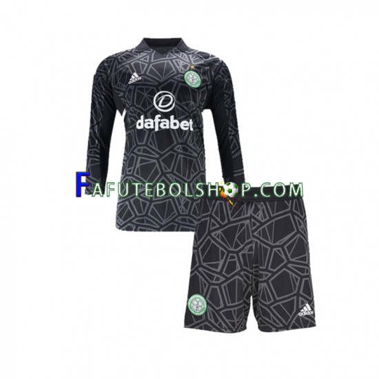 Camisa Goleiro 3 Celtic 2022-2023 manga curta ,infantil