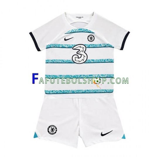 Camisa 2 Chelsea 2022-2023 manga curta ,infantil