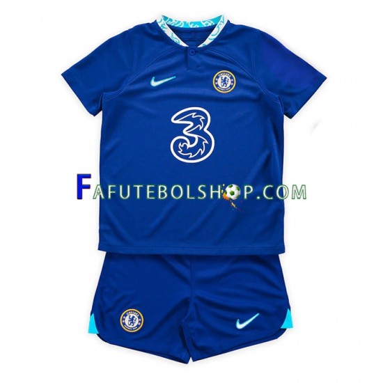 Camisa 1 Chelsea 2022-2023 manga curta ,infantil