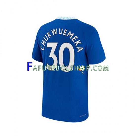 Camisa 1 Chelsea Chukwuemeka 30 2022-2023 manga curta ,Masculino