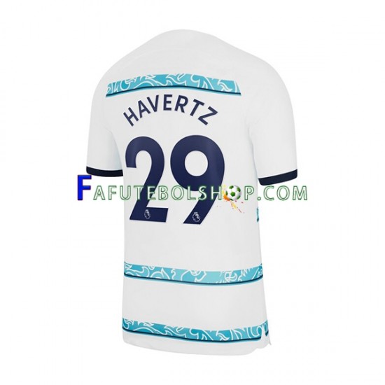 Camisa 2 Chelsea Havertz 29 2022-2023 manga curta ,Masculino