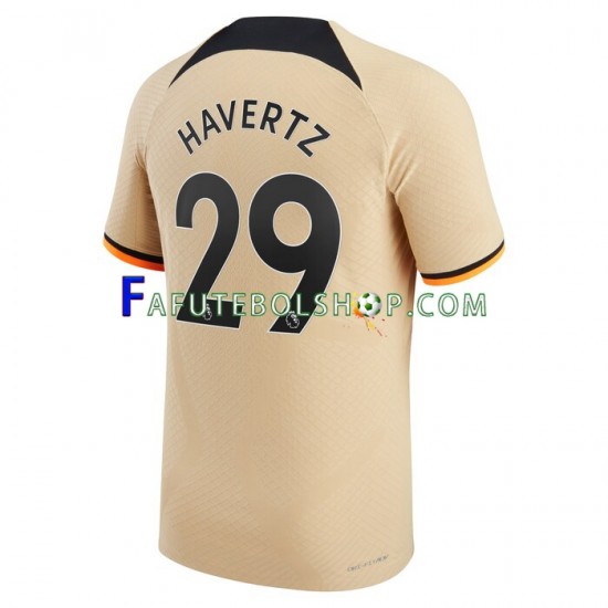 Camisa 3 Chelsea Havertz 29 2022-2023 manga curta ,Masculino