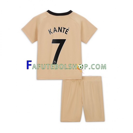 Camisa 3 Chelsea Kante 7 2022-2023 manga curta ,infantil