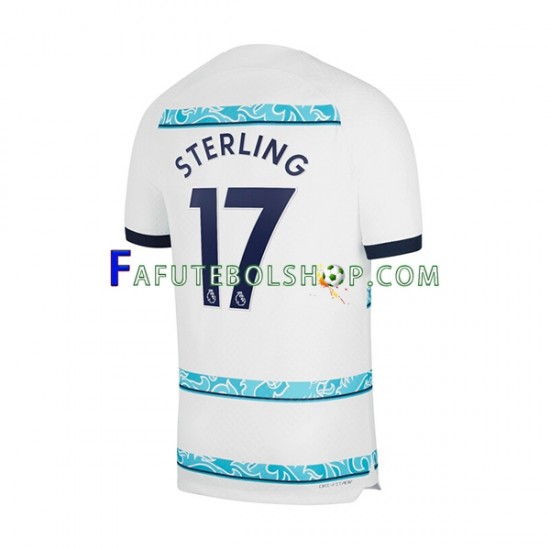 Camisa 2 Chelsea Sterling 17 2022-2023 manga curta ,Masculino