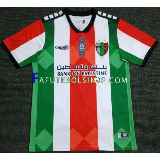 Camisa 1 Club Deportivo Palestino 2021 manga curta ,Masculino