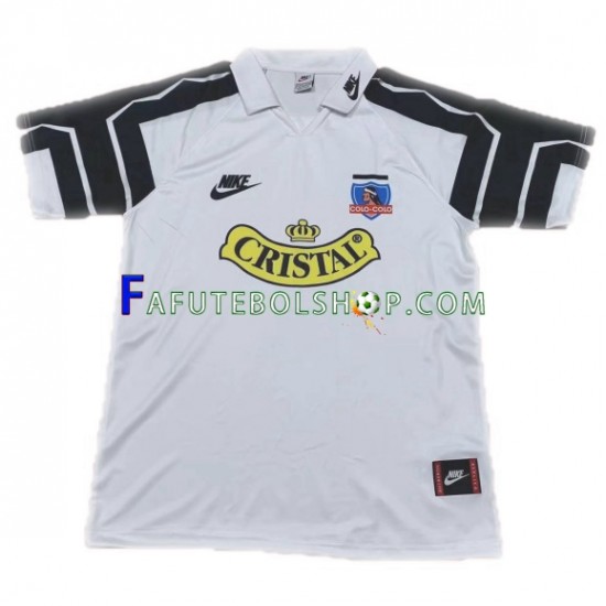 Camisa 1 Colo-Colo 1995 Retrô manga curta ,Masculino