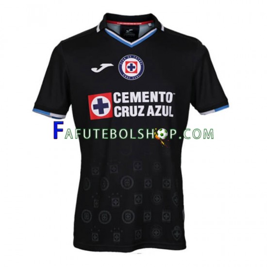 Camisa 3 Cruz Azul 2022-2023 manga curta ,Masculino