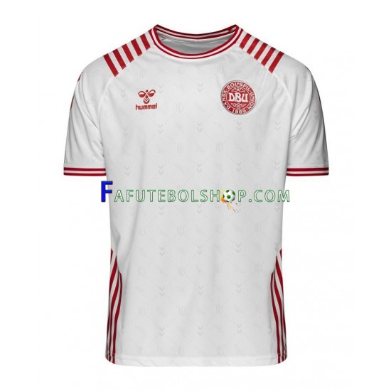 Camisa 2 Dinamarca Special Copa Do Mundo 2022 manga curta ,Masculino