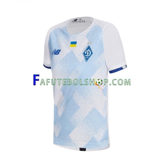 Camisa 1 Dynamo Kyiv 2021-2022 manga curta ,Masculino