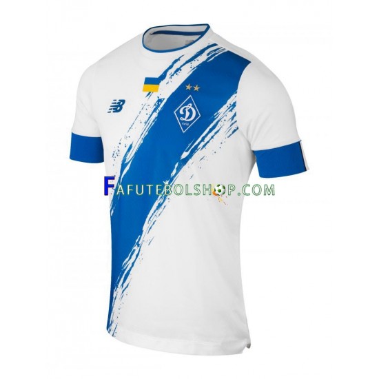 Camisa 1 Dynamo Kyiv 2022-2023 manga curta ,Masculino