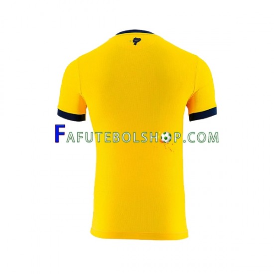 Camisa 1 Equador Copa Do Mundo 2022 manga curta ,Masculino