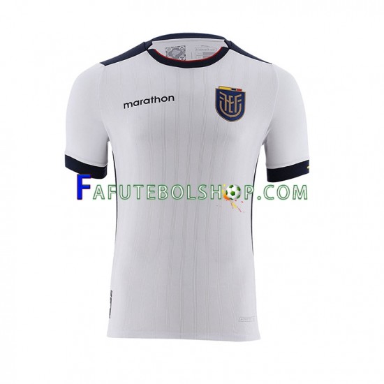 Camisa 3 Equador Copa Do Mundo 2022 manga curta ,Masculino