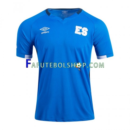 Camisa 1 El Salvador 2021 manga curta ,Masculino