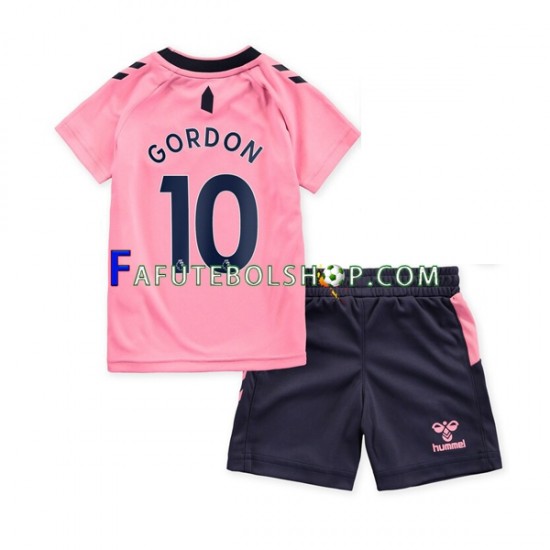 Camisa 2 Everton Gordon 10 2022-2023 manga curta ,infantil