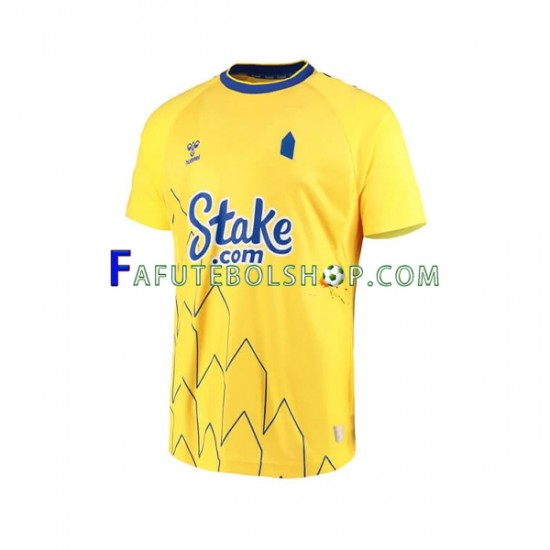 Camisa 3 Everton 2022-2023 manga curta ,Masculino