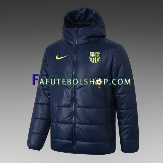 FC Barcelona Azul roupas de algodão ,Masculino