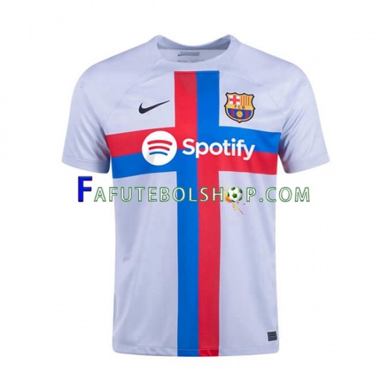 Camisa 3 FC Barcelona 2022-2023 manga curta ,Masculino