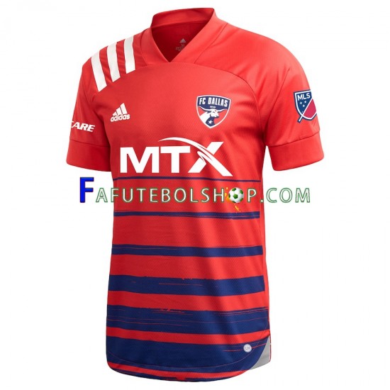 Camisa 1 FC Dallas 2021 manga curta ,Masculino