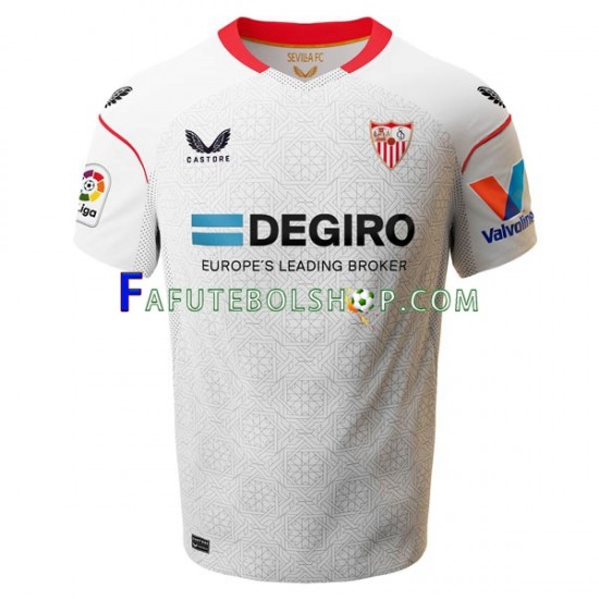 Camisa 1 FC Sevilla 2022-2023 manga curta ,Masculino