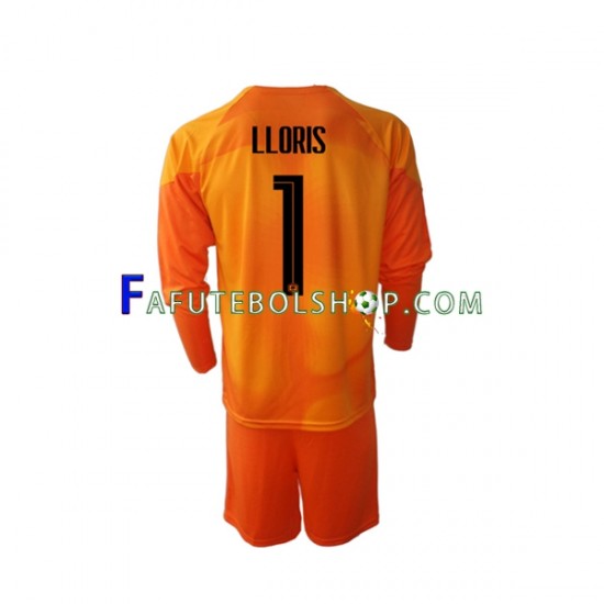 Camisa Goleiro 2 França Hugo Lloris 1 Copa Do Mundo 2022 manga longa ,infantil