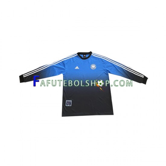 Camisa Goleiro 1 Alemanha Retrô 2002 manga longa ,Masculino