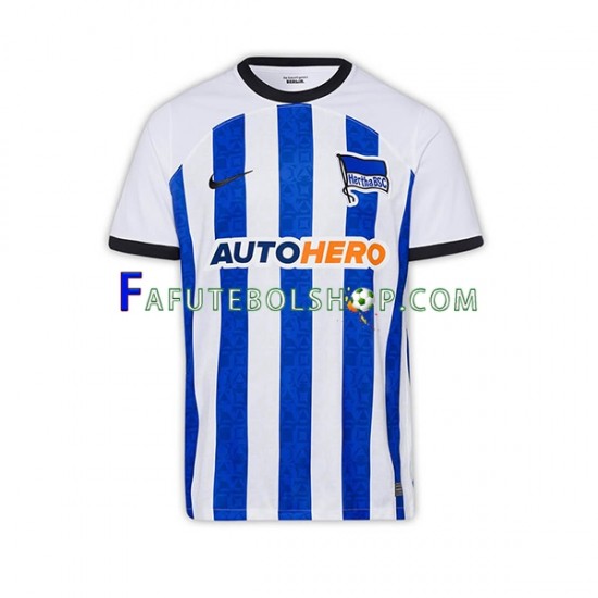 Camisa 1 Hertha Berlin 2022-2023 manga curta ,Masculino