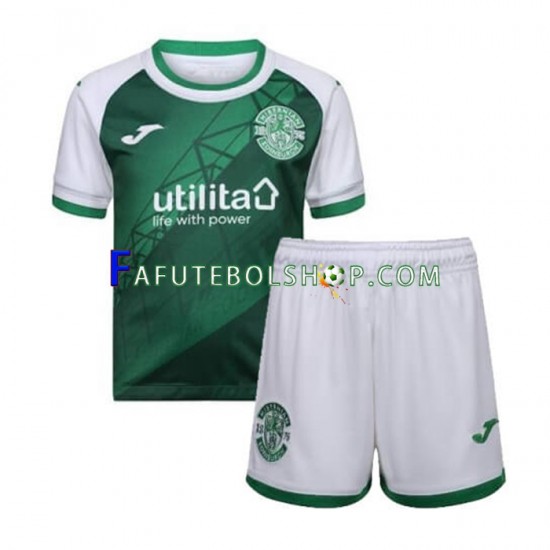 Camisa 1 Hibernian 2022-2023 manga curta ,infantil