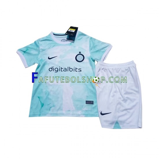 Camisa 2 Internazionale 2022-2023 manga curta ,infantil