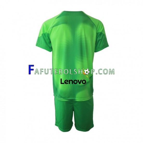 Camisa Goleiro 3 Internazionale 2022-2023 manga curta ,infantil