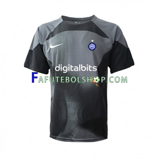 Camisa Goleiro 1 Internazionale 2022-2023 manga curta ,Masculino