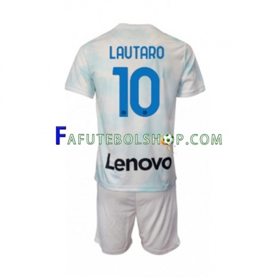 Camisa 2 Internazionale Lautaro Martinez 10 2022-2023 manga curta ,infantil