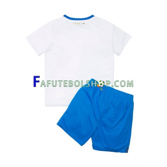 Camisa 2 Itália 2022-2023 manga curta ,infantil