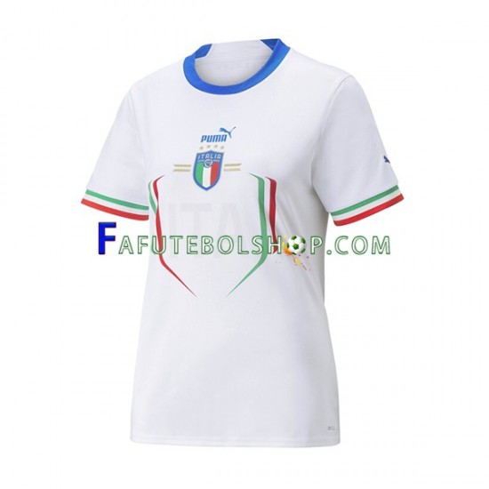 Camisa 2 Itália 2022-2023 manga curta ,Feminino