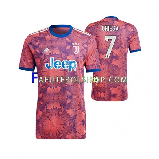 Camisa 3 Juventus Federico Chiesa 7 2022-2023 manga curta ,Masculino