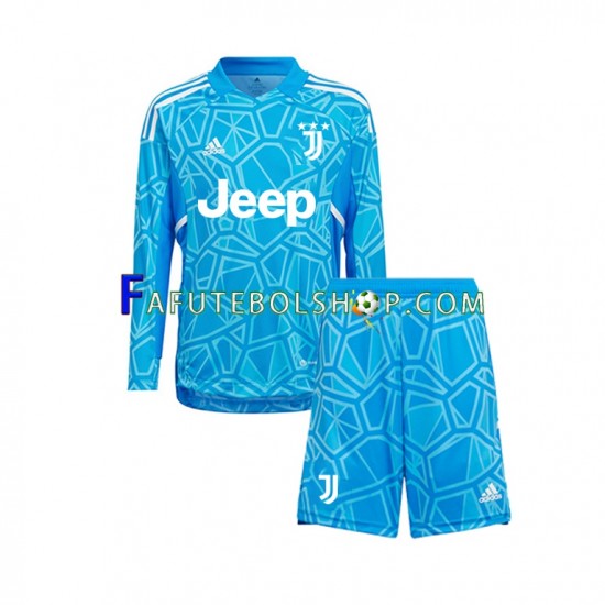 Camisa Goleiro 3 Juventus 2022-2023 manga longa ,infantil