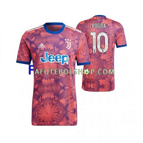 Camisa 3 Juventus Paul Pogba 10 2022-2023 manga curta ,Masculino